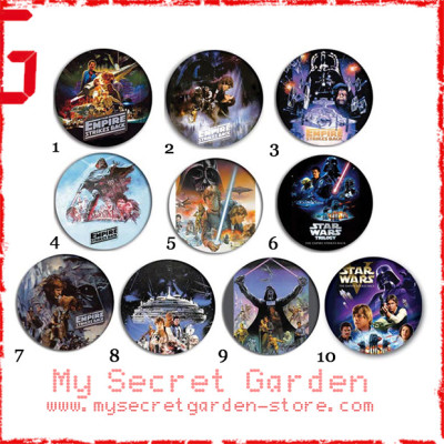 Star Wars - Empire Strixxx Baxx Pinback Button Badge Set ( or Hair Ties / 4.4 cm Badge / Magnet / Keychain Set )